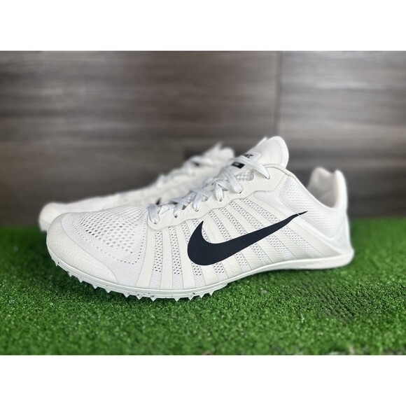 Nike Zoom D Off White Phantom Track Spikes Oil Gray Black‎ 819164 001 Mens SZ 13 main image 5